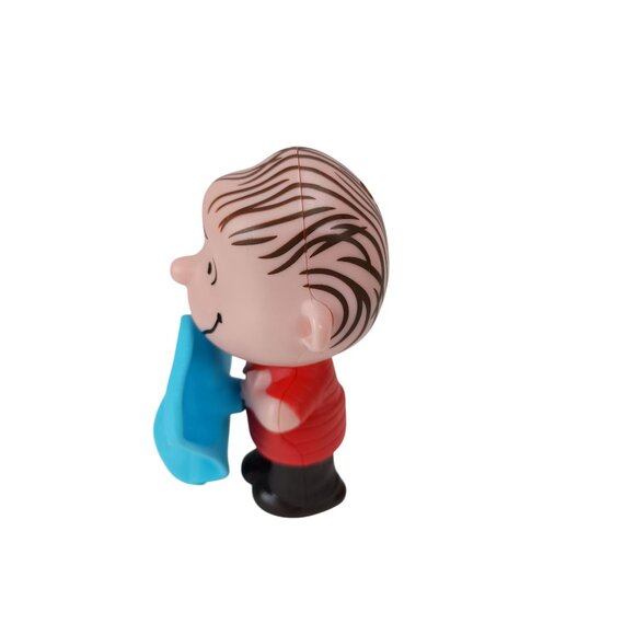 Peanuts Snoopy Linus & His Shaking Blanket Movie McDonalds 2015 Toy - Picture 4 of 7